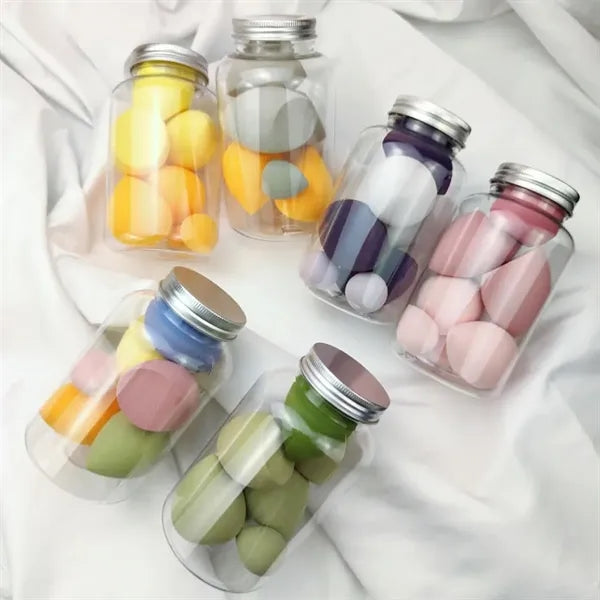Beauty Sponge Bottle Jar