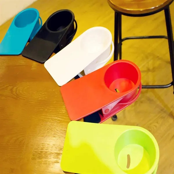 Multifunctional colorful desktop cup storage holder clip