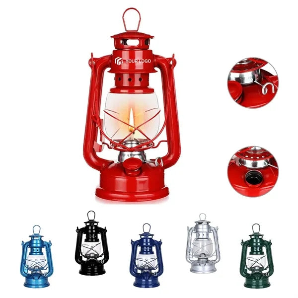 Retro Camping Lanterns Outdoor Oil Lamp for Home Ornament