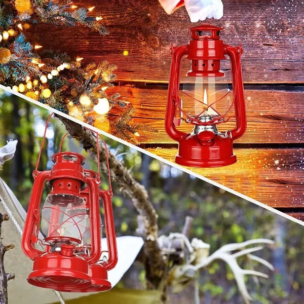 Retro Camping Lanterns Outdoor Oil Lamp for Home Ornament