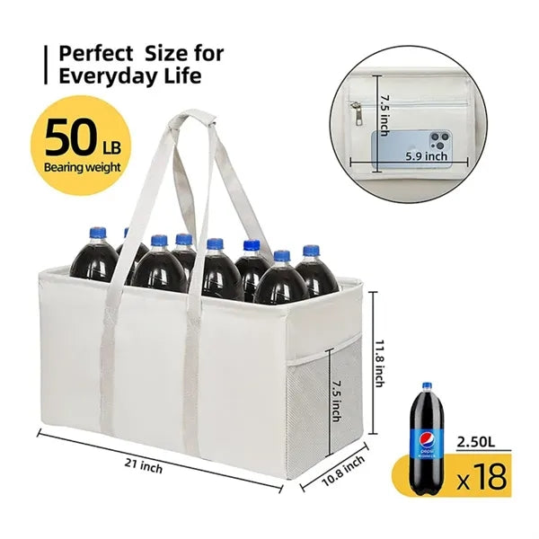 Large Capacity Picnic Shopping Tote Bag