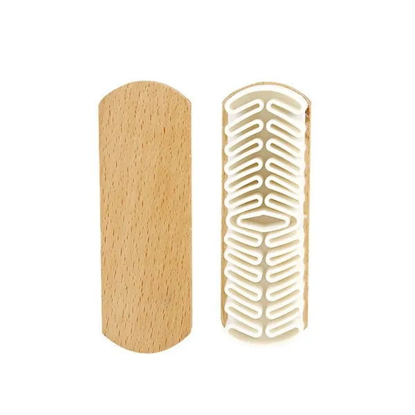Magic Wood Silicone Brush Suede Shoe