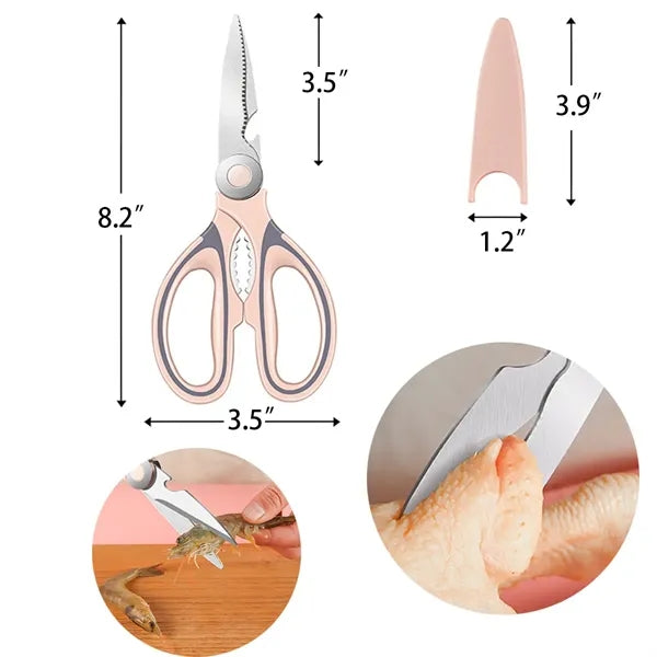 Multifunctional Kitchen Stainless Steel Scissor