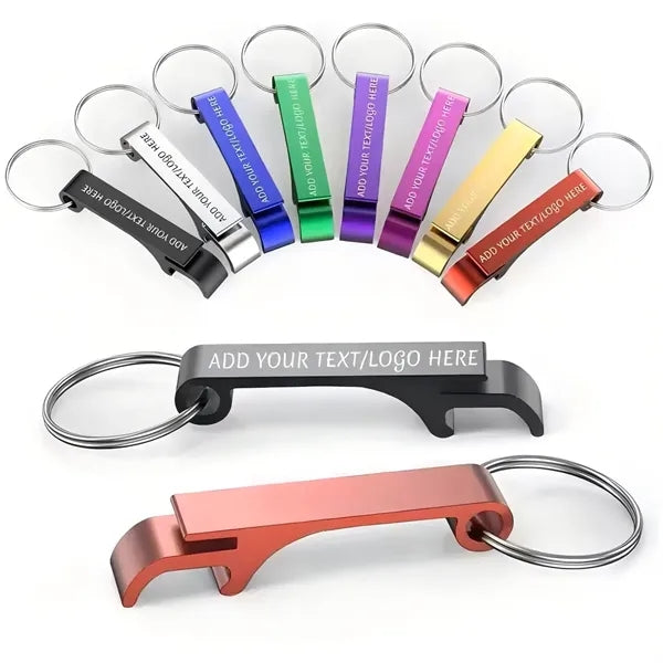 Creative Beer Metal Bottle Opener Keychain