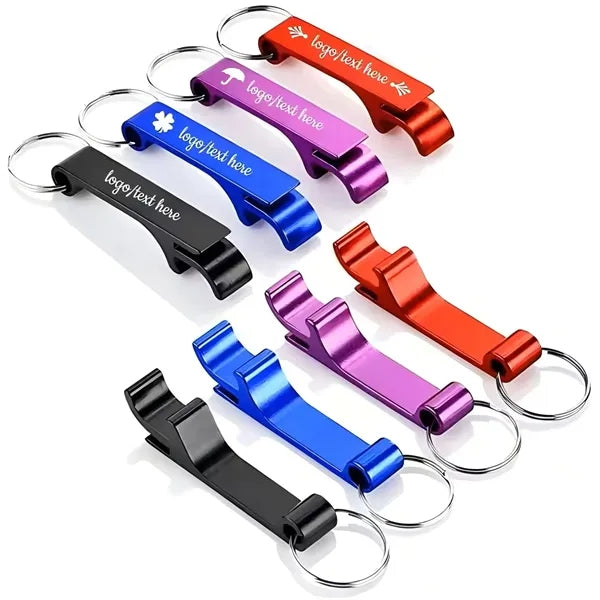 Creative Beer Metal Bottle Opener Keychain