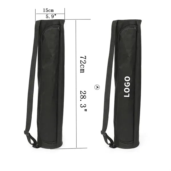 28" Oxford Fabric Yoga Mat w/Adjustable Strap Carrying Bag