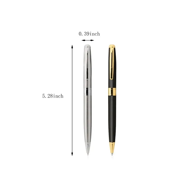 Simple practical portable metal business ballpoint pen