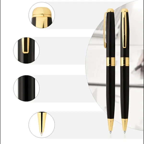 Simple practical portable metal business ballpoint pen
