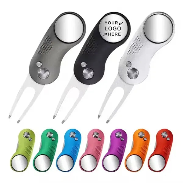 Metal Foldable Golf Divot