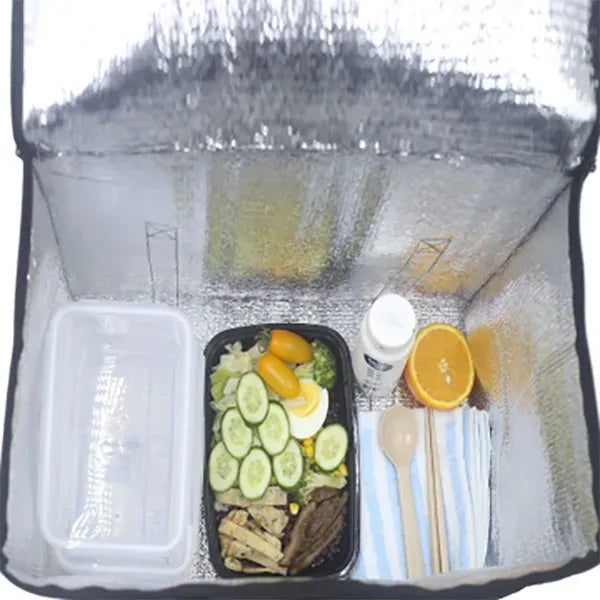 Large Non-woven Bento Aluminum Foil Thermal Insulation Bag