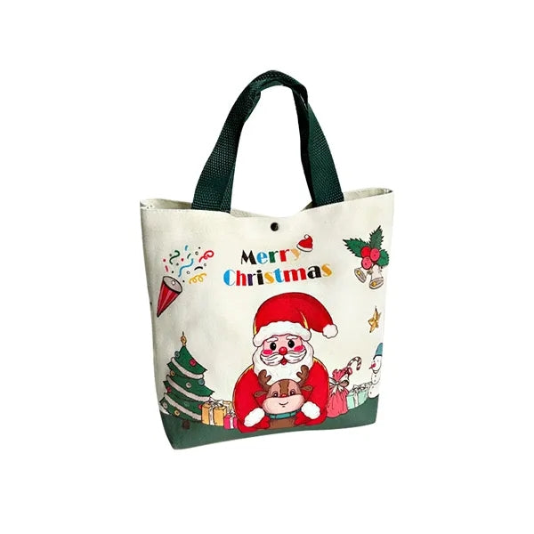 Christmas Themed Tote Gift Bags
