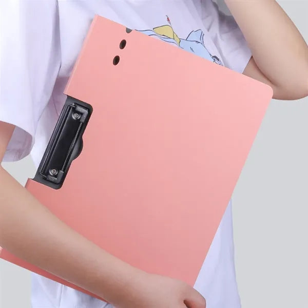 Office school A4 foldable binder clip file folder clipboard