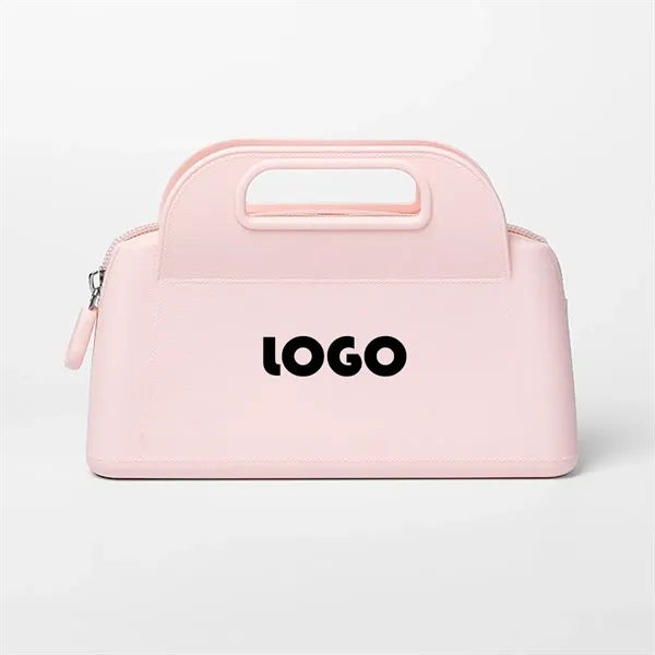 Silicone Travel Makeup Bag With Handles