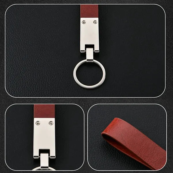 PU And Zinc Alloy KeyChain Simplicity Pendant accessories