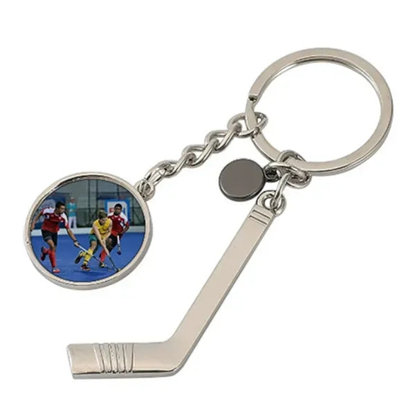 Hockey keychain