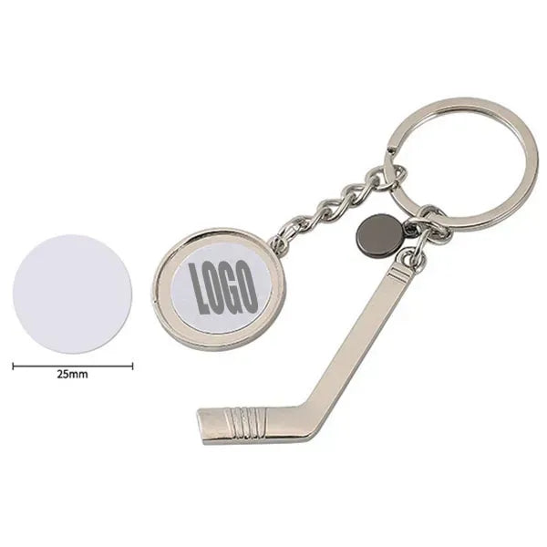 Hockey keychain