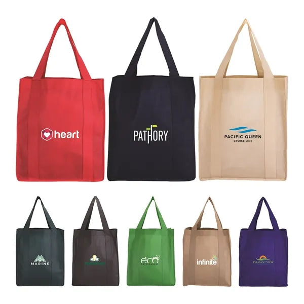 North Park - Non-Woven Shopping Tote Bag- Heat Transfer