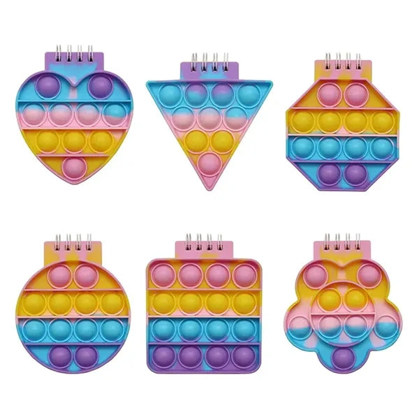 Push Pop Bubble Notebook