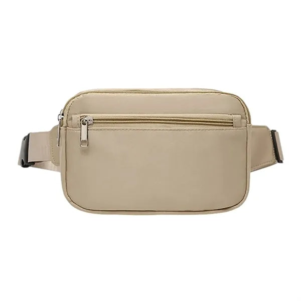 Cross Body Zipper Belt Bag