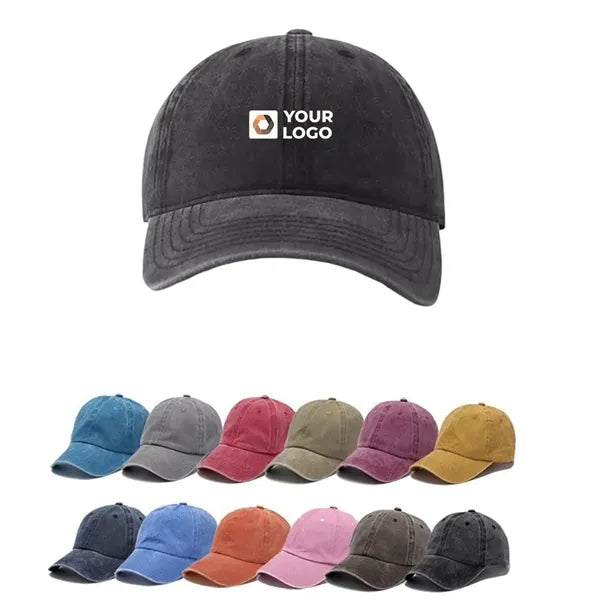 Cotton Washed Baseball Cap
