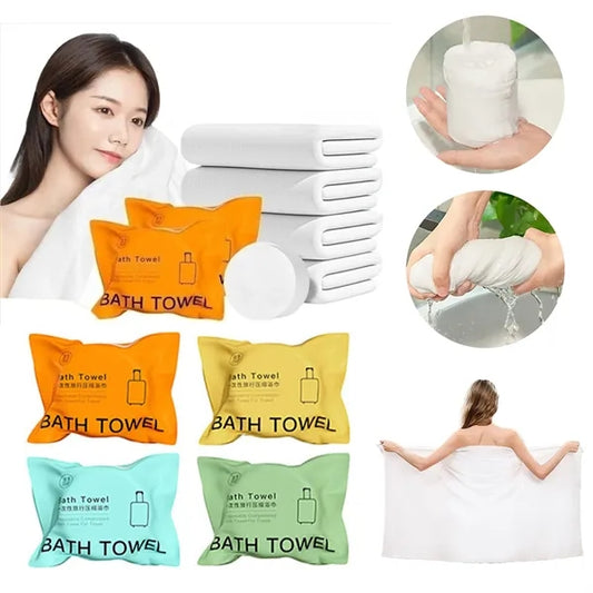 Portable Compressed Bath Towel