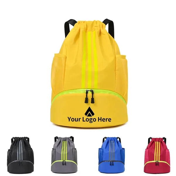 Drawstring Backpacks With Pocket