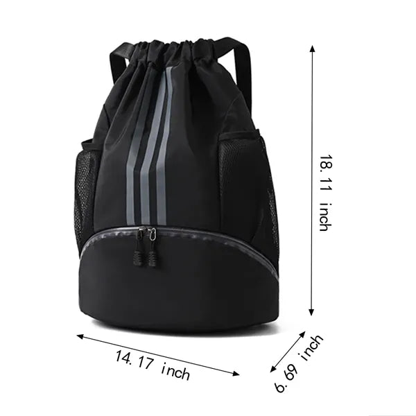 Drawstring Backpacks With Pocket