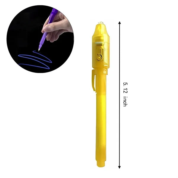 Invisible Spy Pen With UV Light