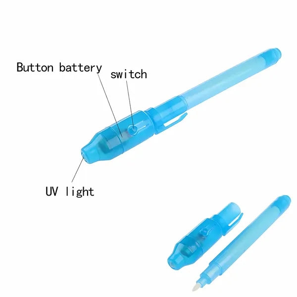 Invisible Spy Pen With UV Light