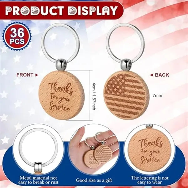 Customization Wood Keychains