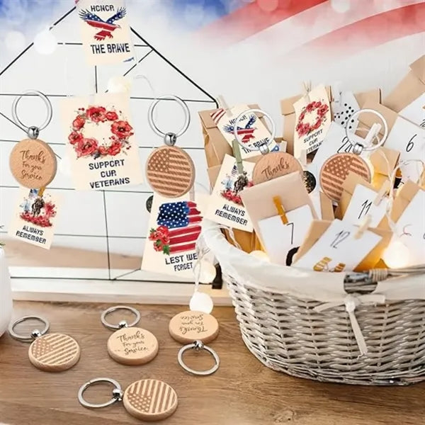 Customization Wood Keychains