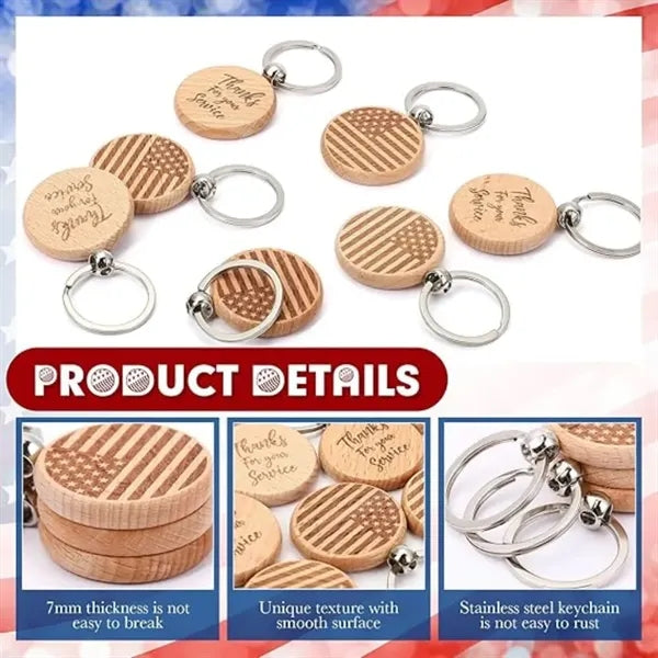 Customization Wood Keychains