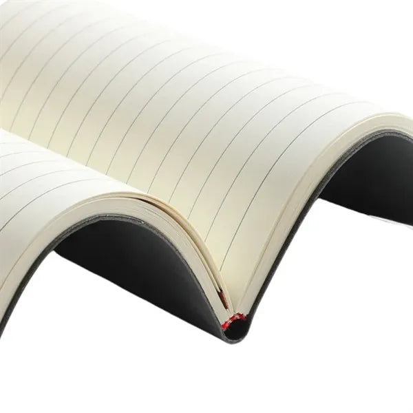 A5 Business leather notebook with metal magnetic buckle