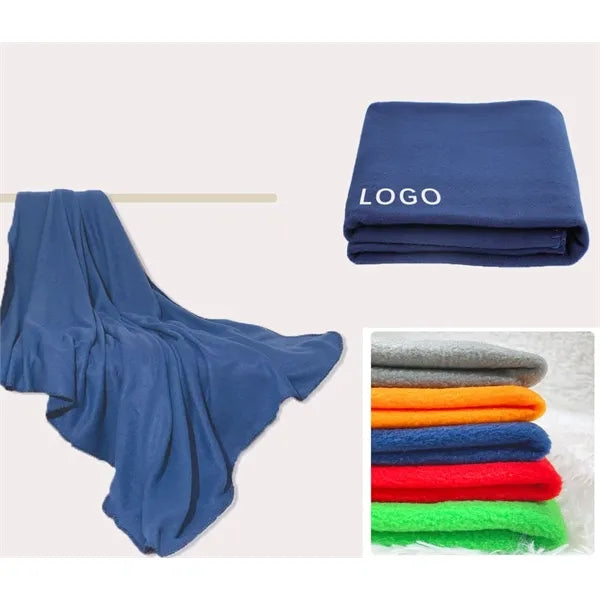 Solid Color Fleece Blanket