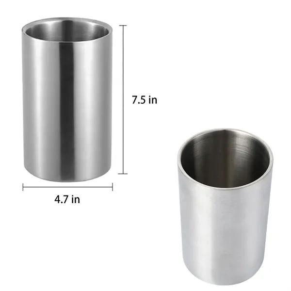 Stainless Steel Double Wall Wine Cooler Chiller