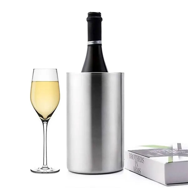 Stainless Steel Double Wall Wine Cooler Chiller