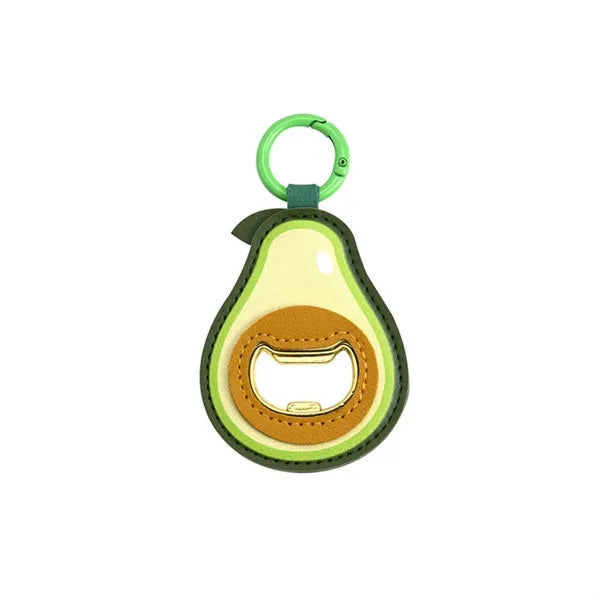 PU Leather Bottle Opener Keychain