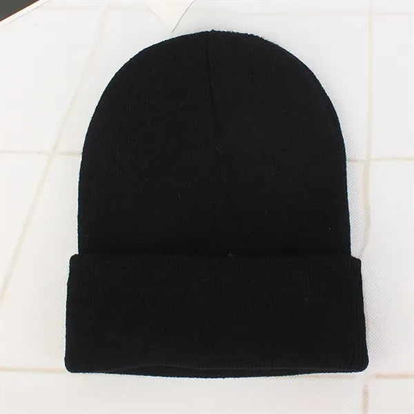 Autumn Winter Fluorescent Knitted Hat