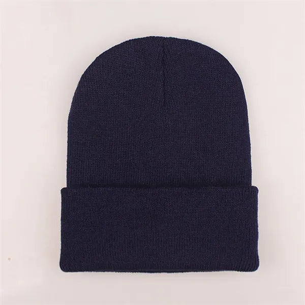 Autumn Winter Fluorescent Knitted Hat