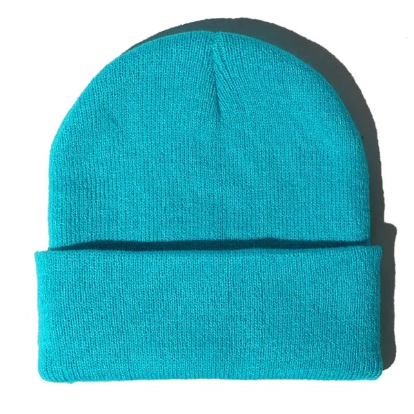 Autumn Winter Fluorescent Knitted Hat