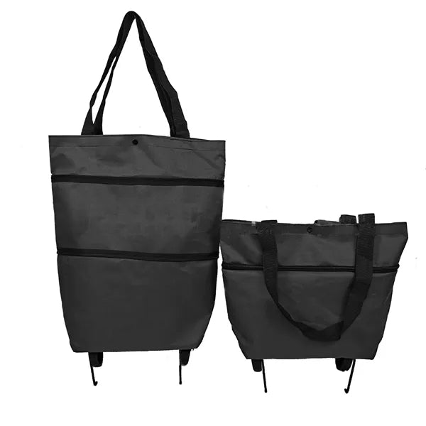 Foldable Shopping Bag Cart Trolley with Wheels
