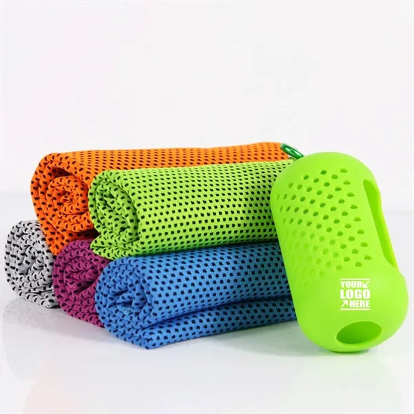 Chilly Microfiber Cooling Towel for Sports & Fitness