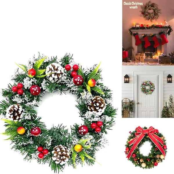 Christmas Holiday Decorations Wreath