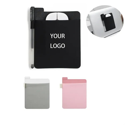 Universal Stick-On Mouse Pouch and pen holder