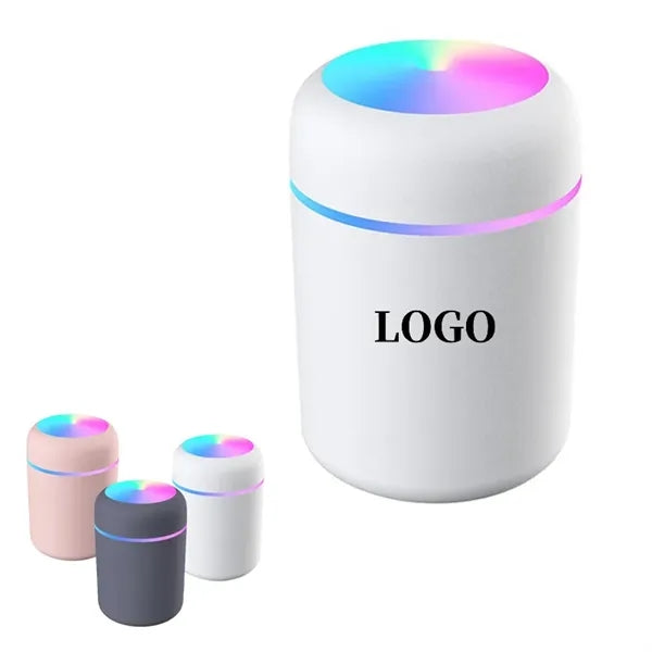 300ml USB Mini Colourful Light Air Humidifier
