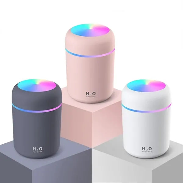 300ml USB Mini Colourful Light Air Humidifier