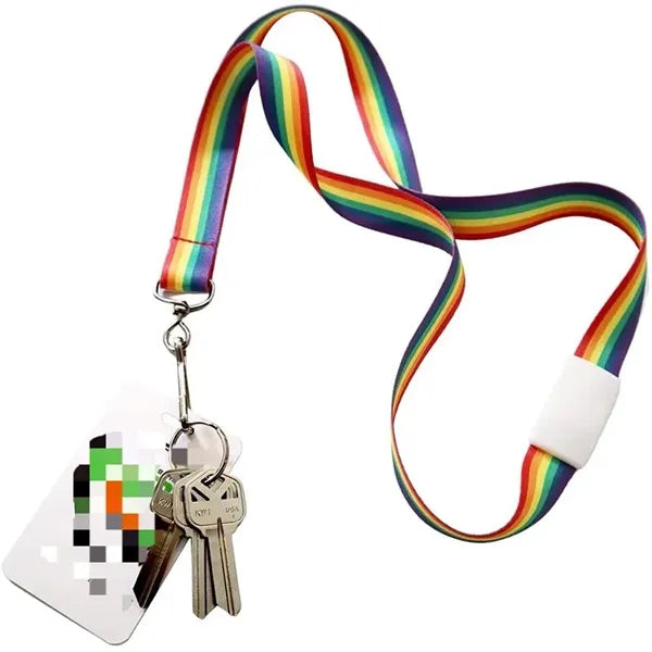 Polyester Lanyard w/Lobster Claw & Safety Breakaway