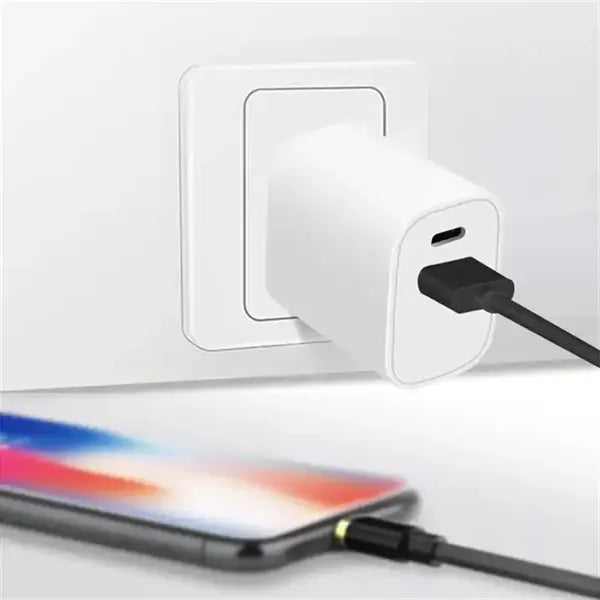 USB C Charger PD20W QC 18W Multiport Wall Plug AC Outlet