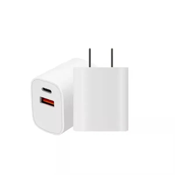 USB C Charger PD20W QC 18W Multiport Wall Plug AC Outlet