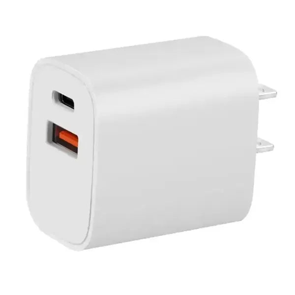 USB C Charger PD20W QC 18W Multiport Wall Plug AC Outlet
